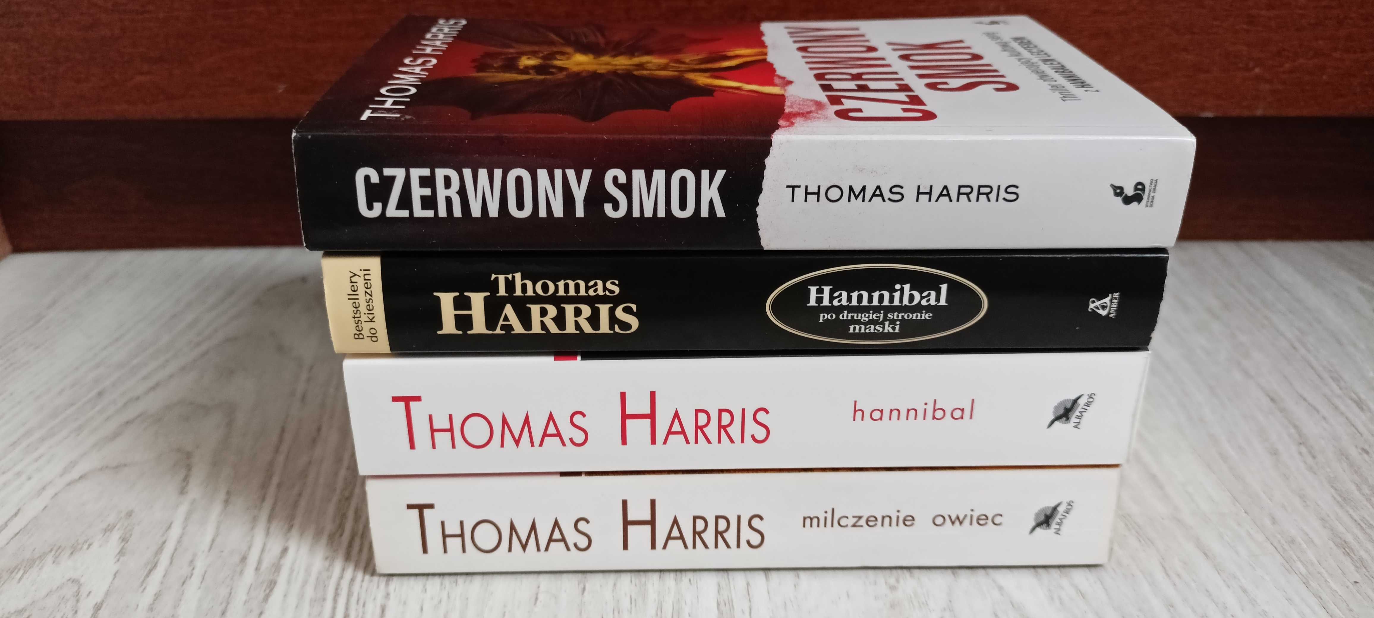 4x Thomas Harris Hannibal Po drugiej Milczenie owiec Czerwony smok