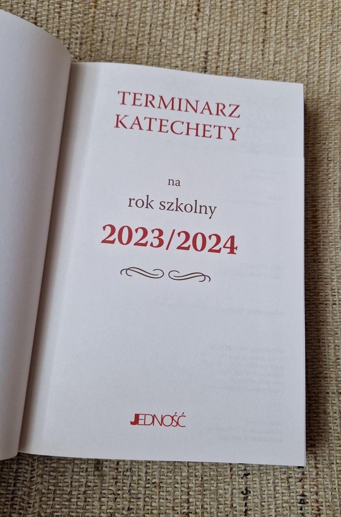 Terminarz Katechety 2023/24