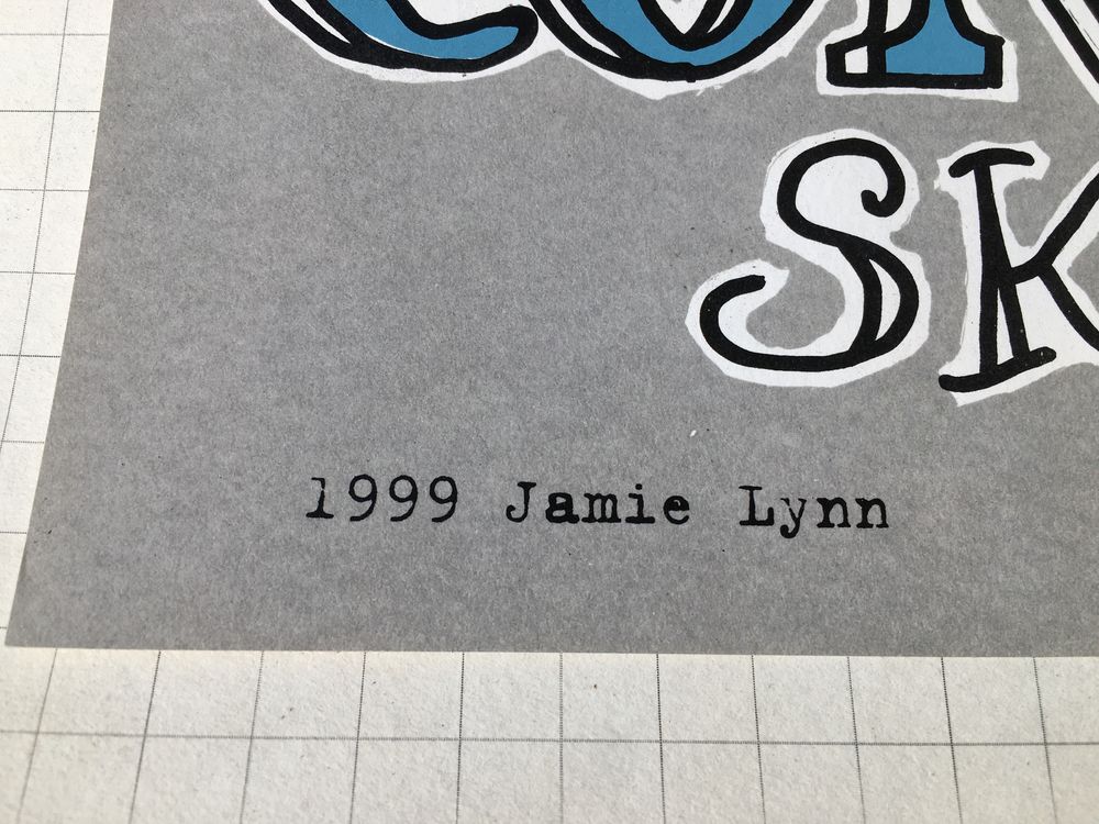 Sprzedam plakat consolidated skateboard 1999 Jamie Lynn