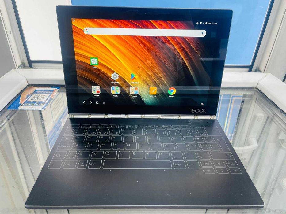 Планшет(трансформер) Lenovo yoga book yb1-x90l