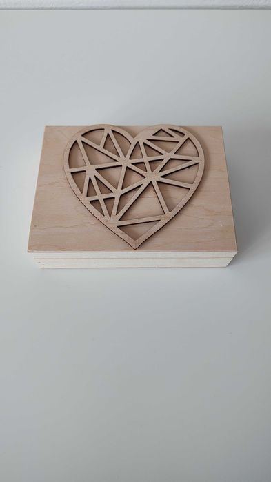 drewniane pudełko na obrączki ślub wesele nowe