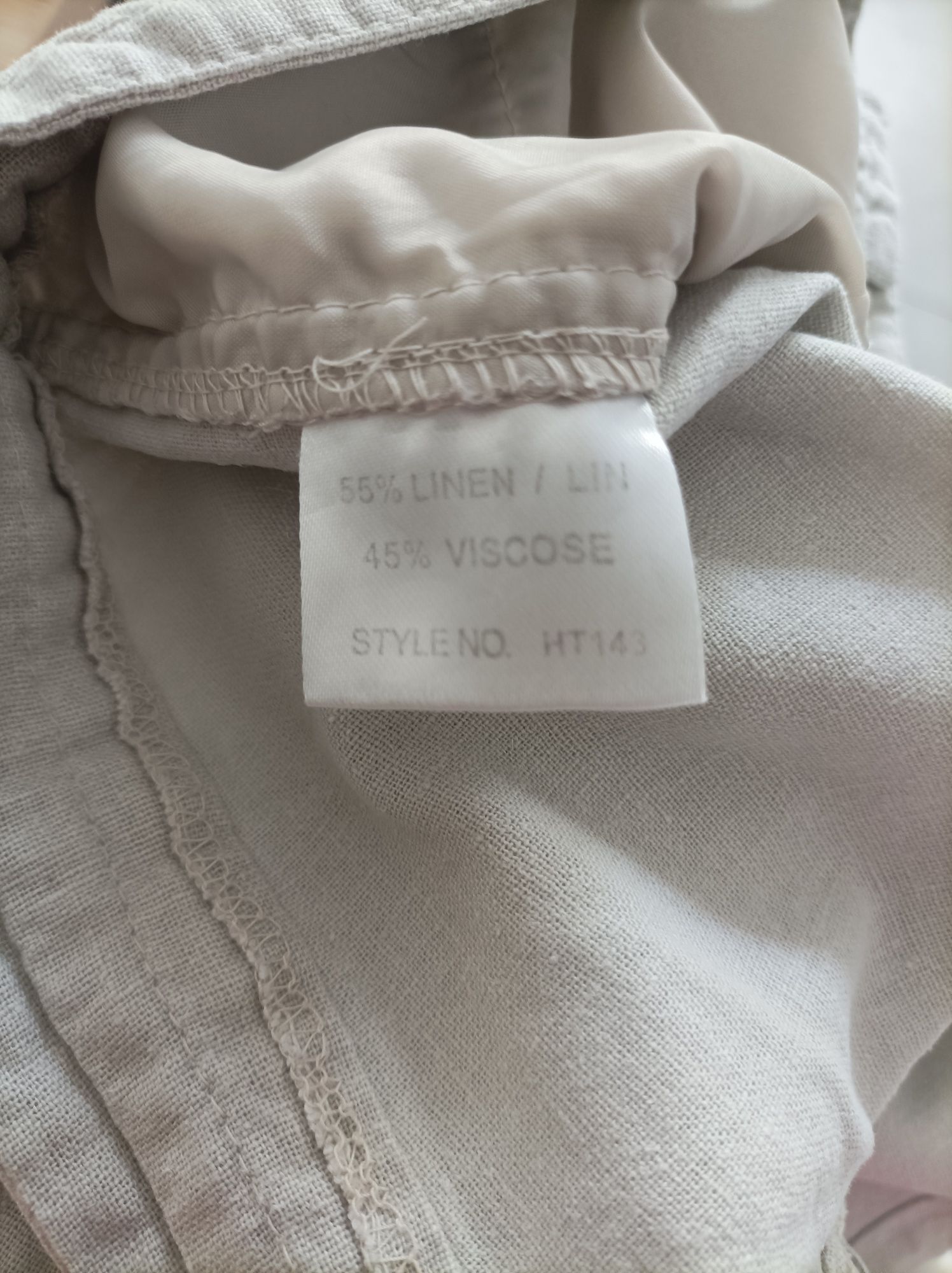 Spodnie 3/4 len wiskoza anucci 16/44/XXL