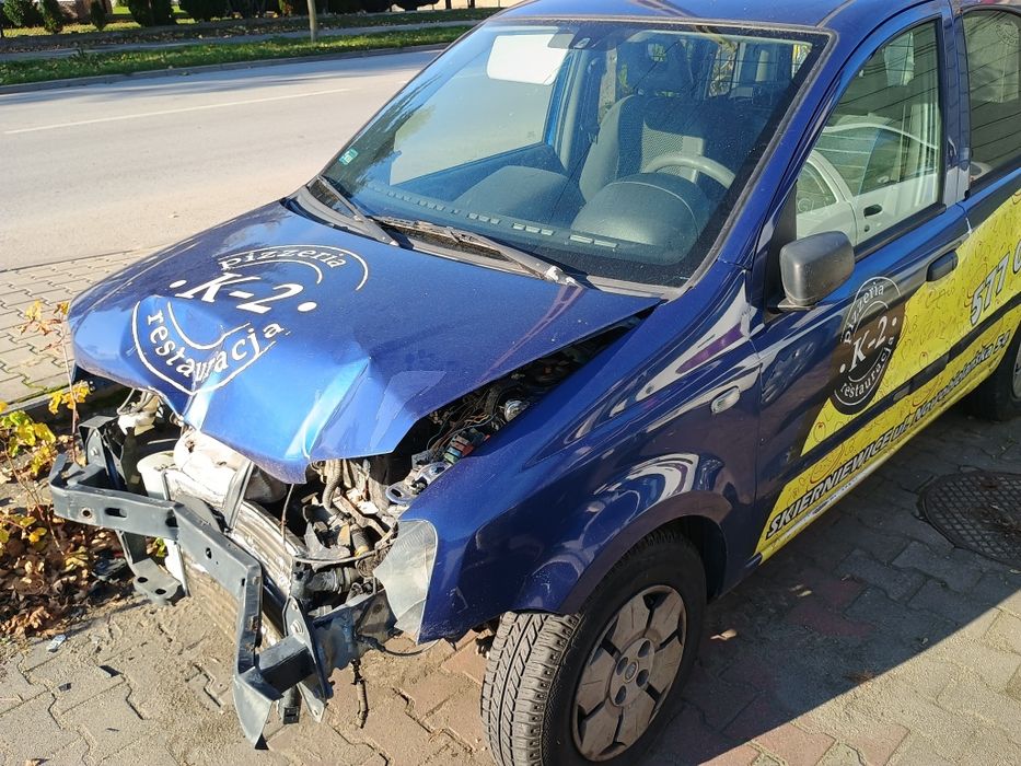 Fiat panda 1.2 LPG 2008 wspomaganie fvat vat1