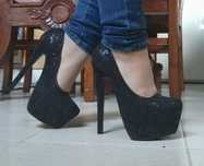 Sapatos novos por usar