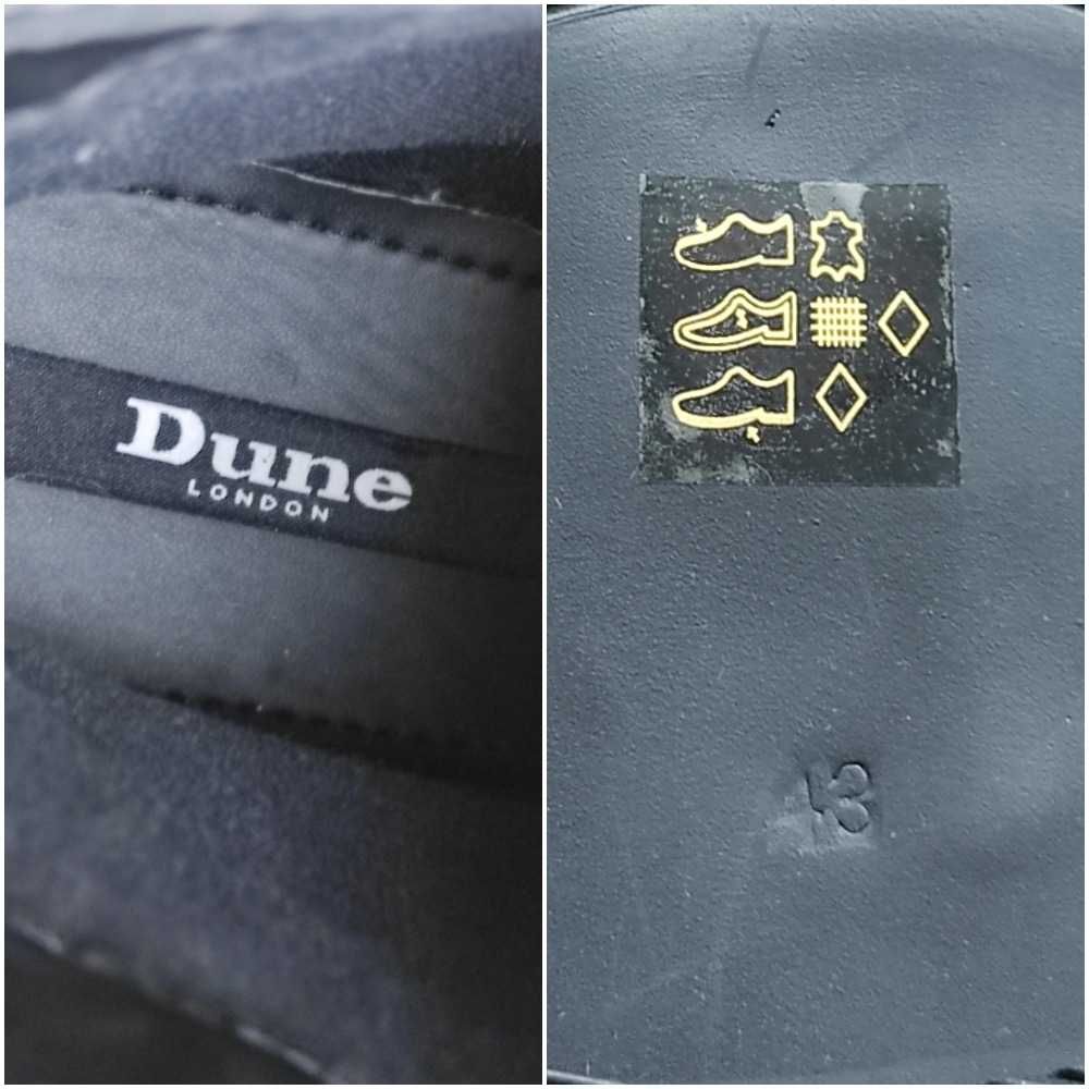 Шкіряні козаки чоботи туфлі Dune London тяги казаки