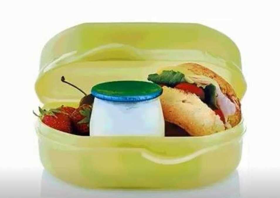 Sanduicheira Alta amarela (novo) - Tupperware