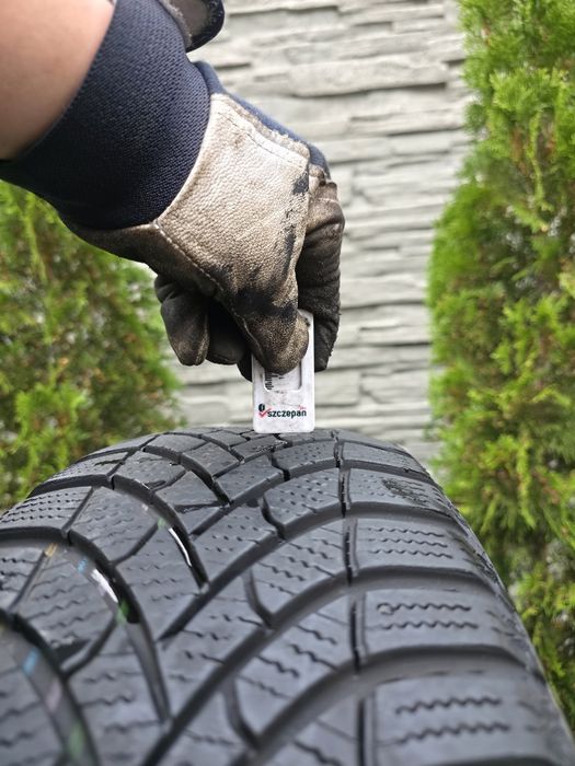 4szt zima 195/65-15 2x Semperit 95T 7.5mm + 2x Firestone 91T 6.5mm