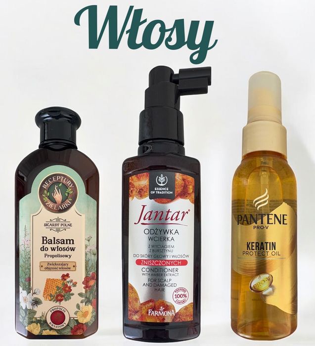 Zestaw kosmetyków pielęgnacja NOWE okazja cenowa skóra włosy