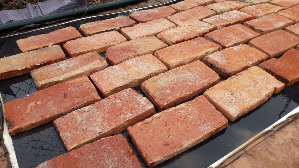Płytki cięte ze starej cegły płytki z cegły na ścianę stara cegła