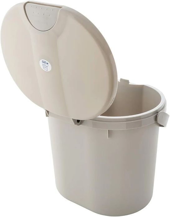Kosz na pieluchy Rotho Babydesign TOP perłowy kremowy 11 litrów