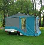 Atrelado-tenda campismo