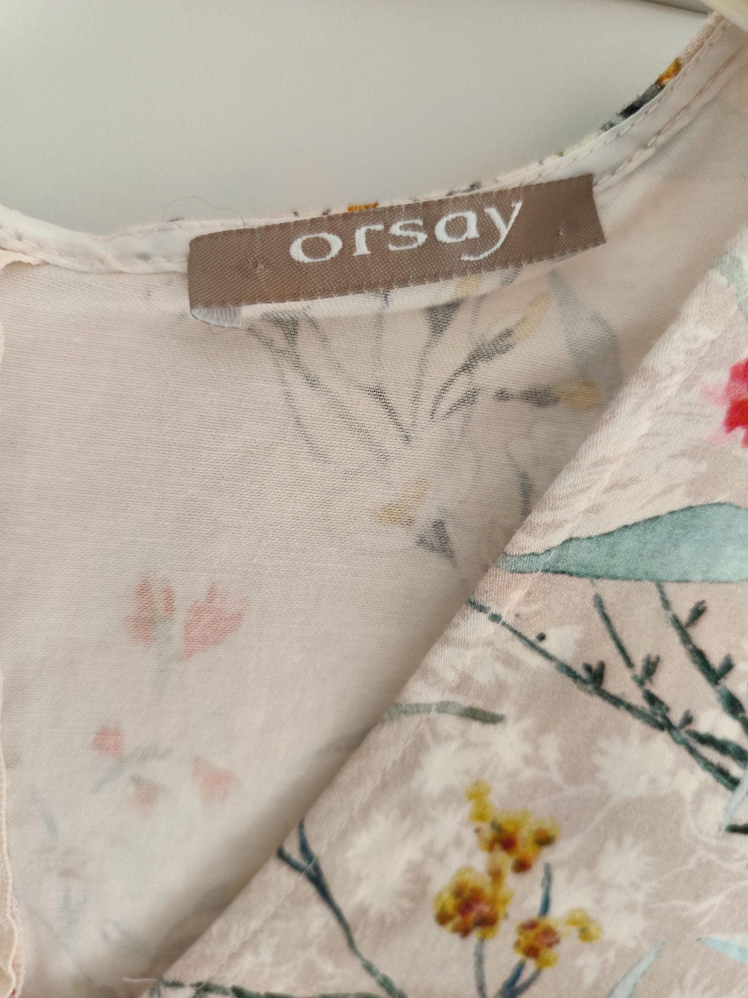 Sukienka kwiaty retro vintage firmy Orsay rozmiar 36