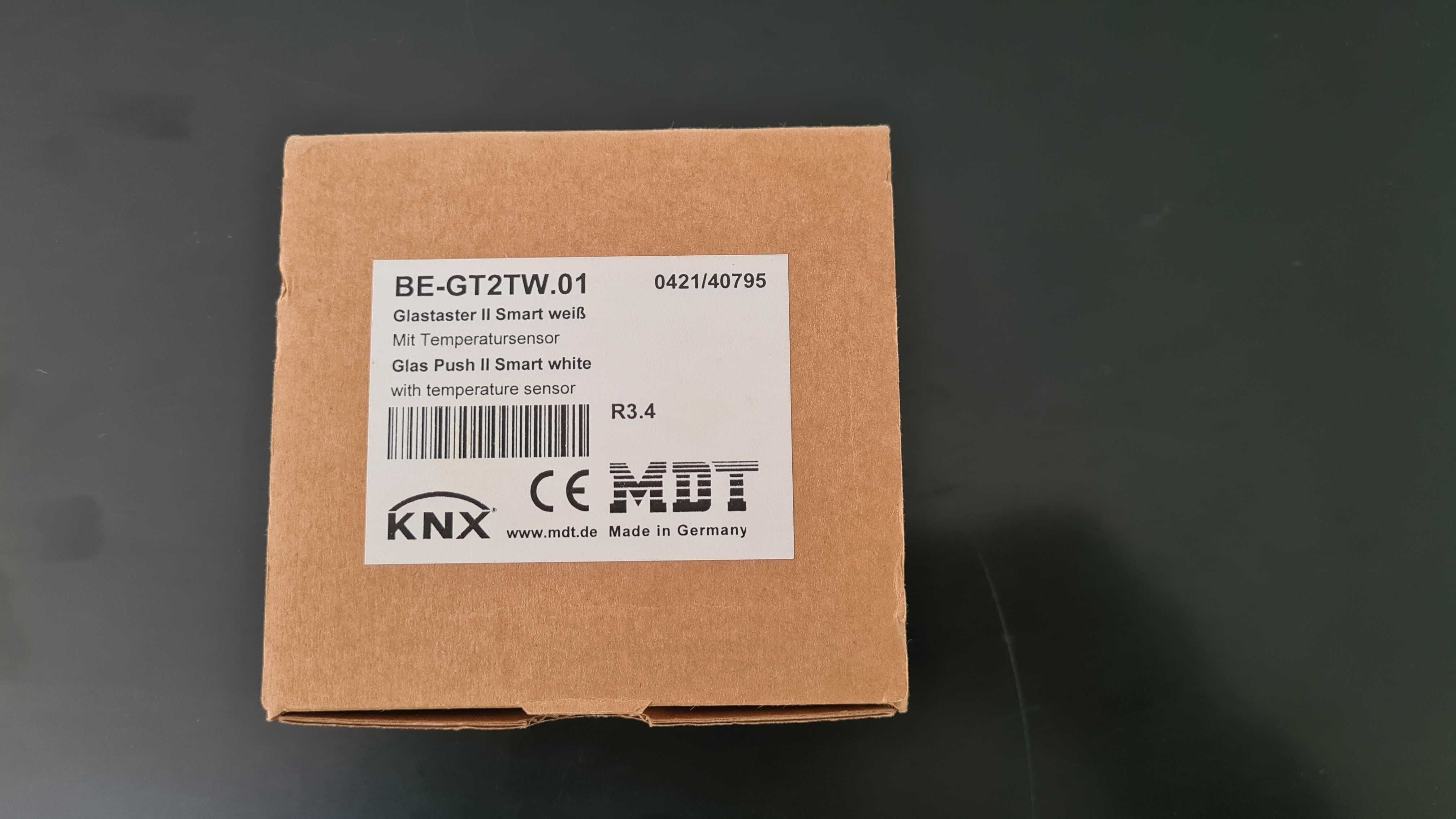 Botão Knx MDT BE-GT2TW