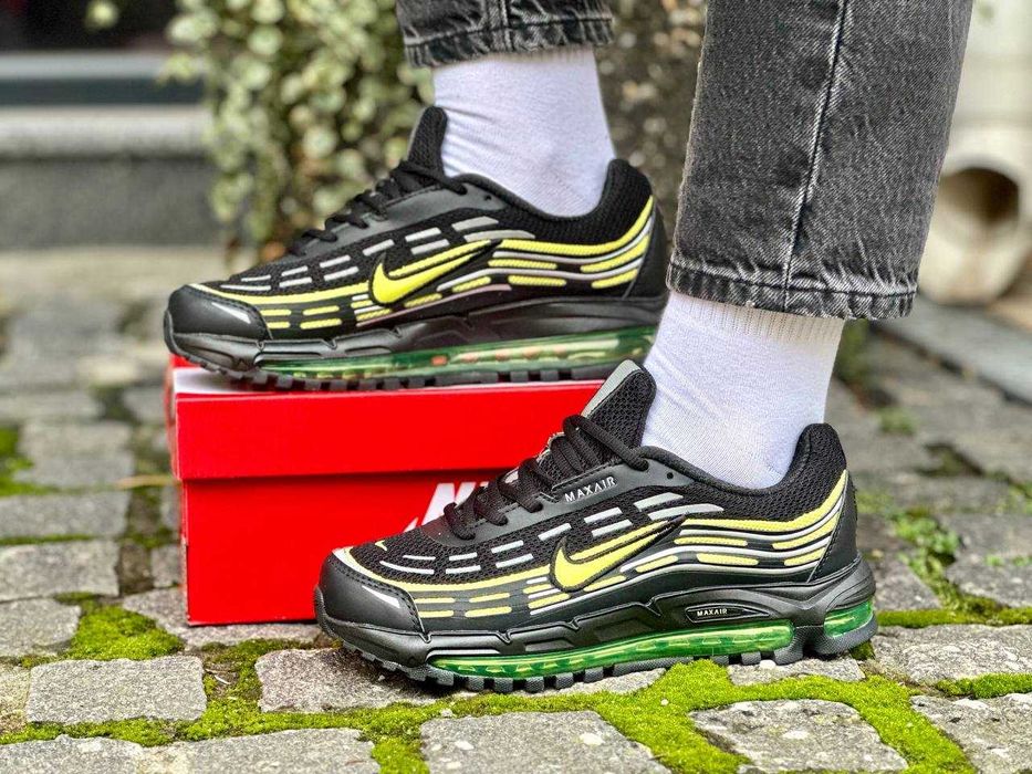 СУПЕР ХІТ! Кросівки Nike Air Max TL 2.5 Black Green легкі  надійні