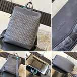 Plecak Cisalpin GREY Torba skórzana 33 x 14 x 43 cm