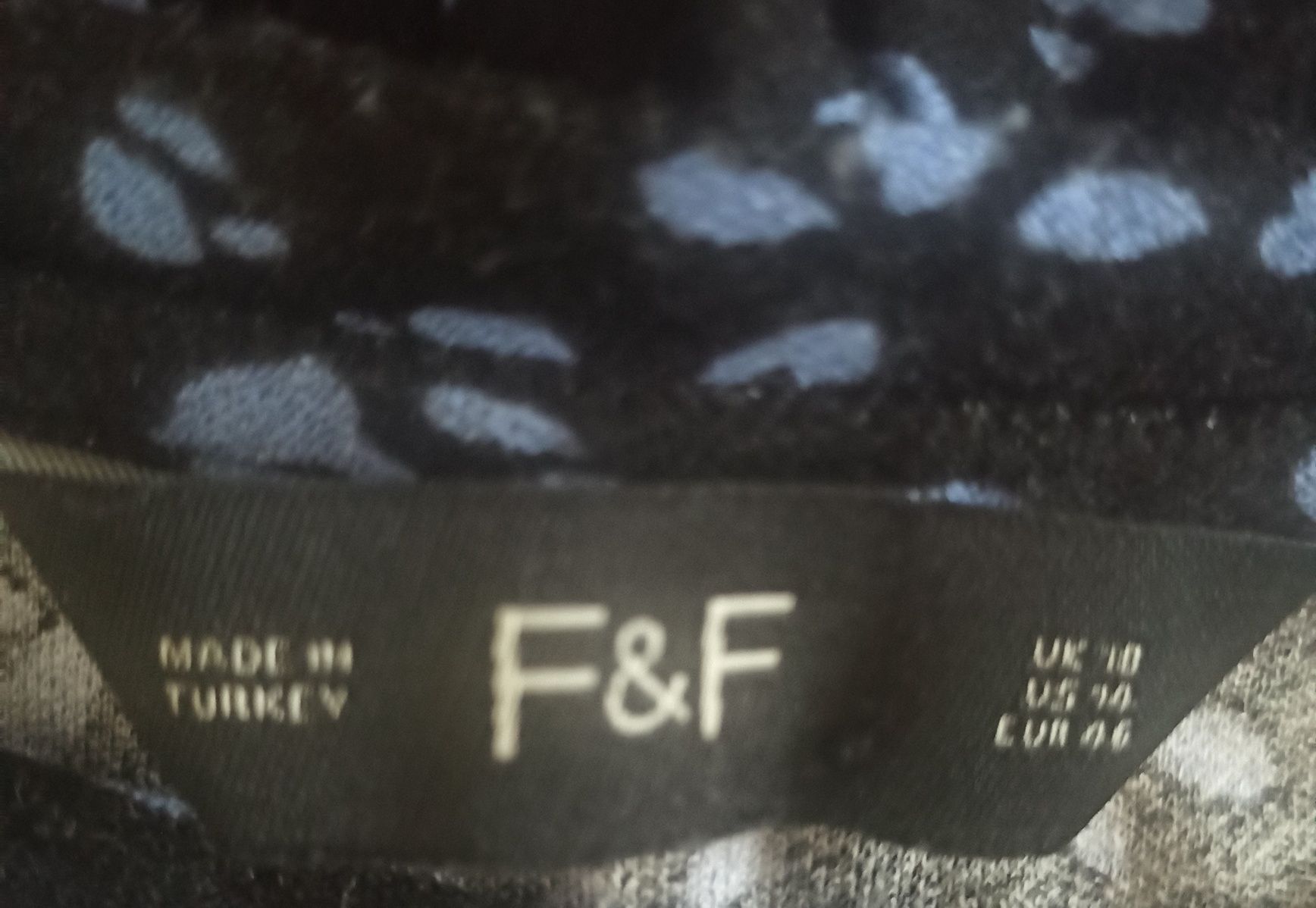Sukienka F&F z falbanami rozmiar 46