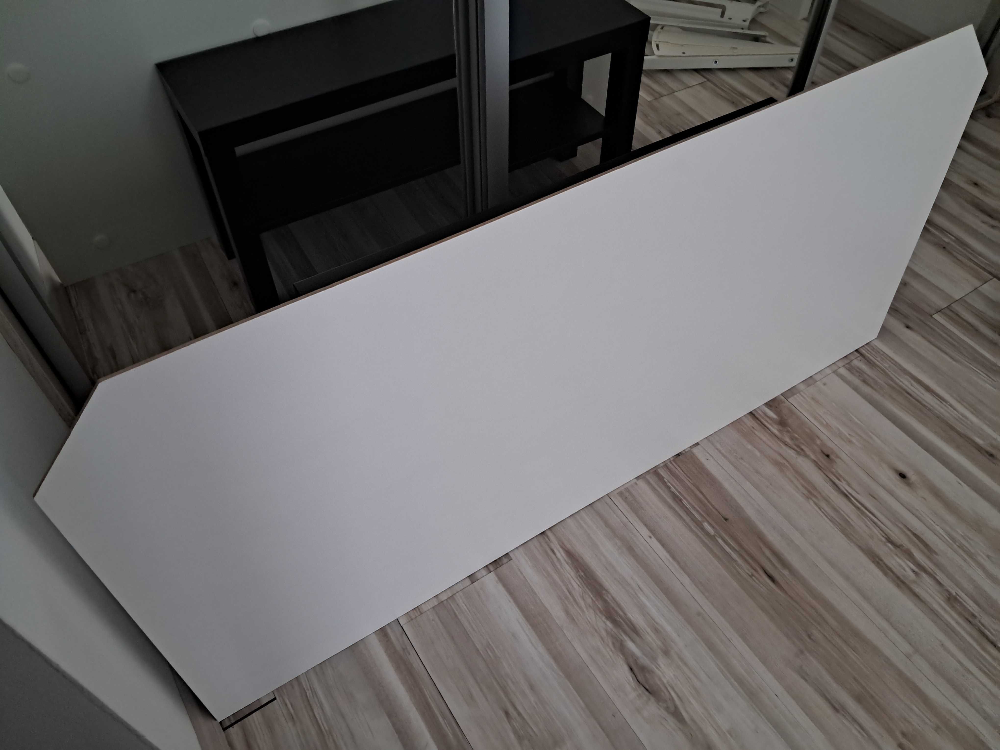 Łóżko z pojemnikiem MALM 140x200 jak nowe białe