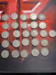 Moedas 50 centavos alpaca 1929/46/47/57/62/65/66/67/68