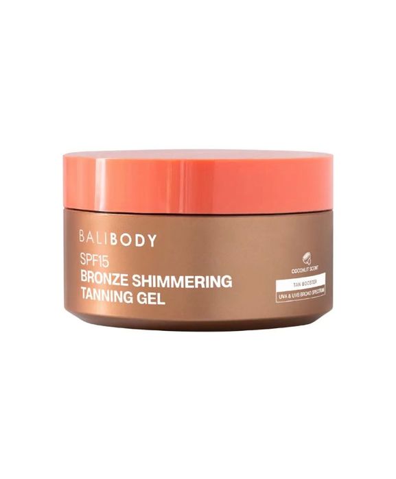 Bali body Bronze shimmering tanning gel Сяючий гель для засмаги SPF15