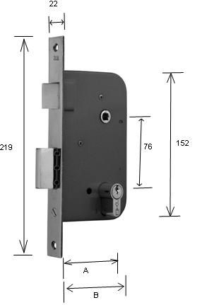 Fechaduras para portas de madeira