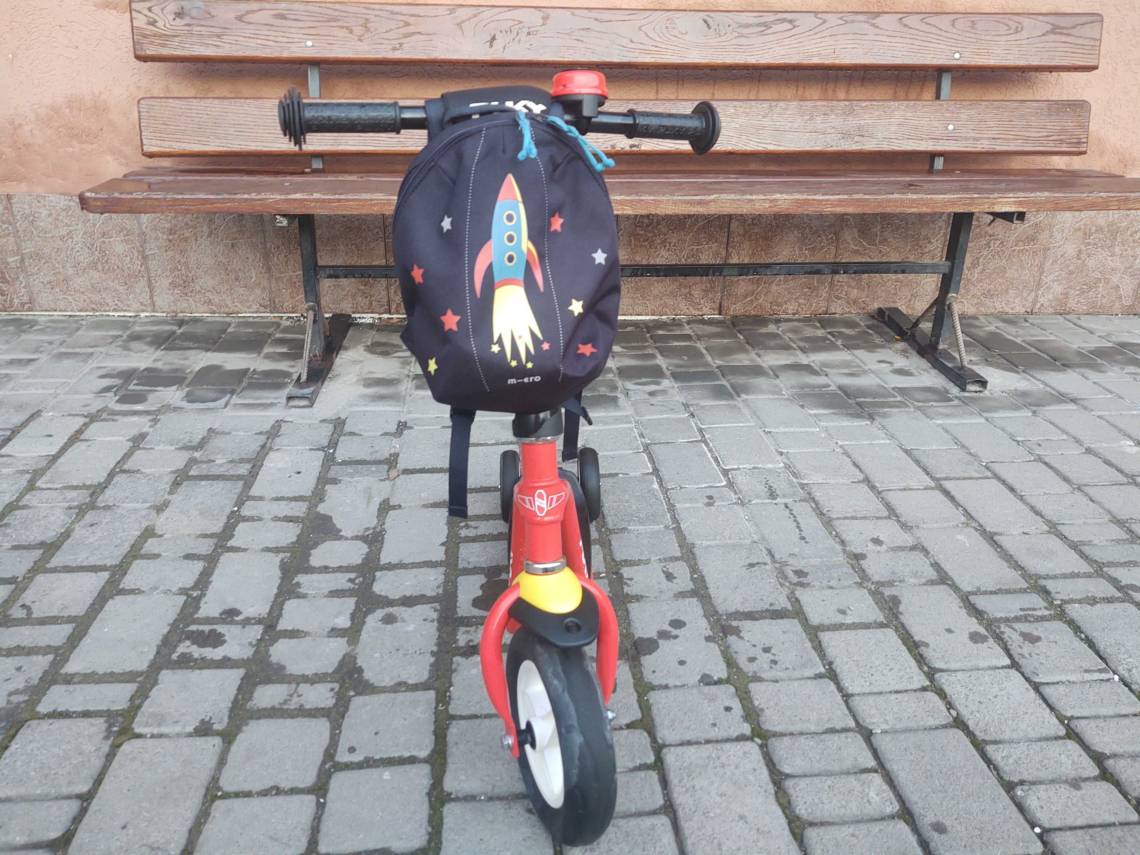 Самокат Puky R1 (червоний/чорний)