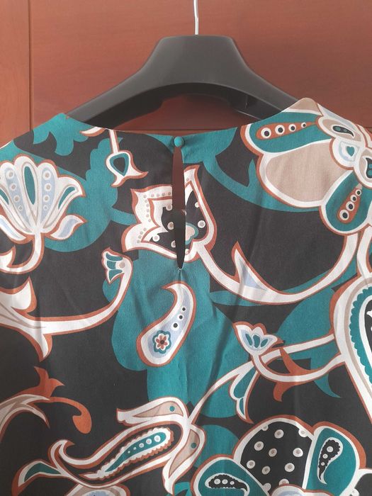 Vestido curto estampado - NUNCA USADO