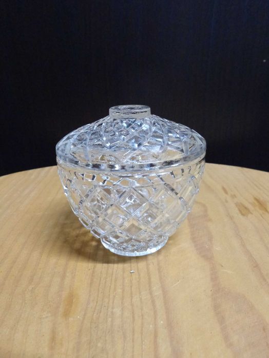 Caixa Redonda de Cristal