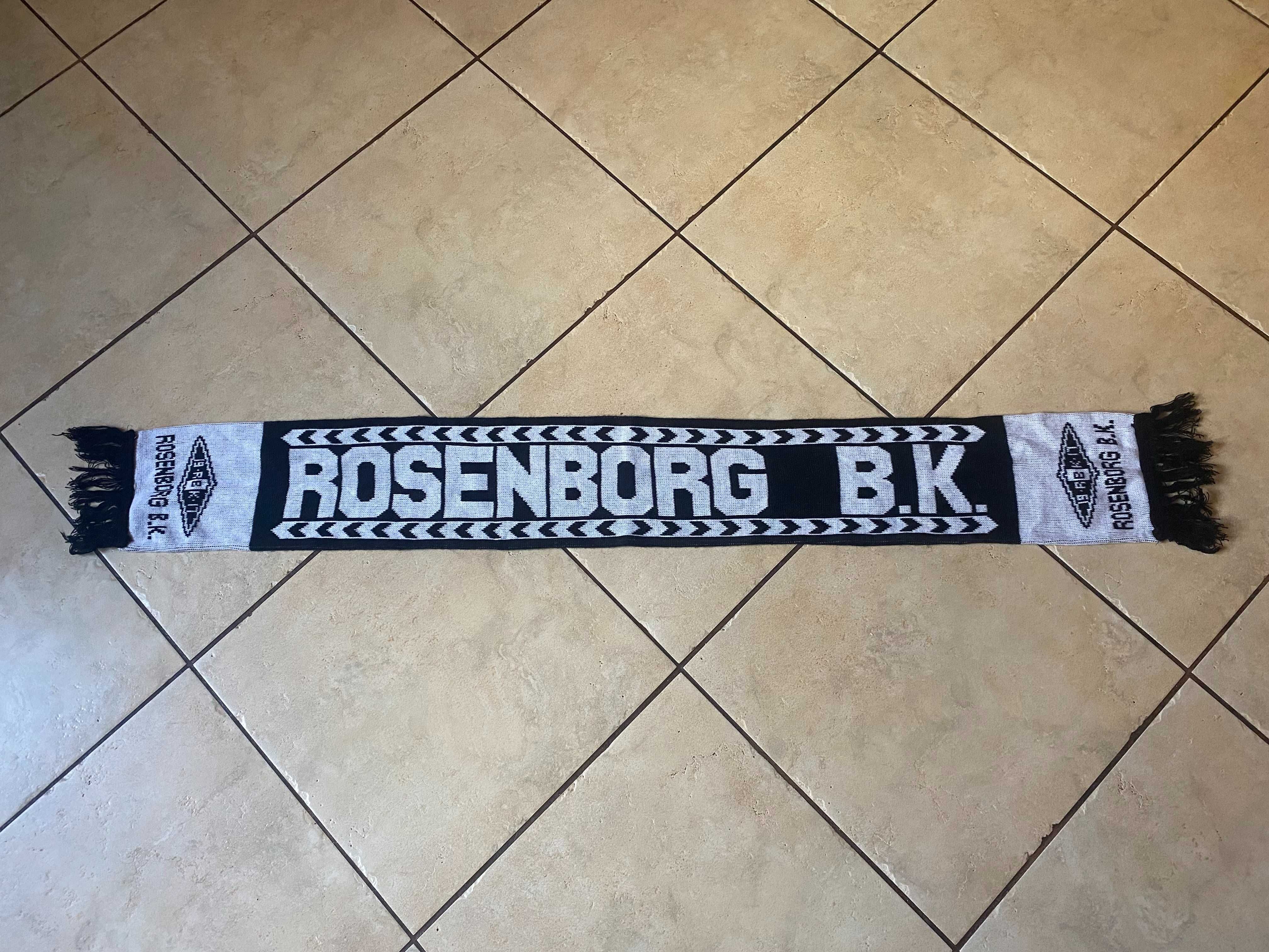 Unikatowy szal piłkarski ROSENBORG TRONDHEIM B.K.- OKAZJA