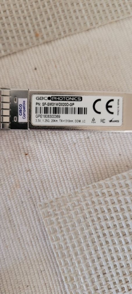 Media converter z wkładem WDM