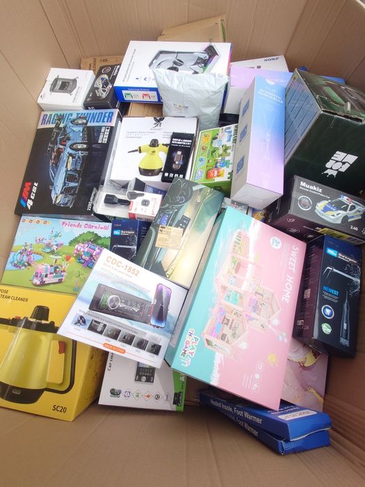 BOX MIX Elektronika Gwarancja zarobku Kategoria ABC Zwroty Amazon