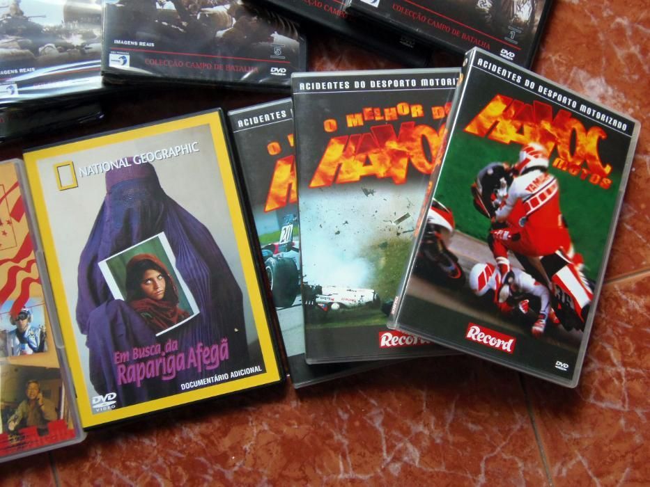 Colecção DVD's Loucos e Incriveis e Premiados Hollywood