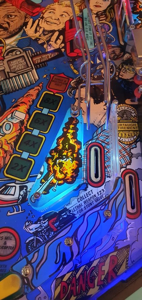 Fliper flipper pinball LETHAL WEAPON 3