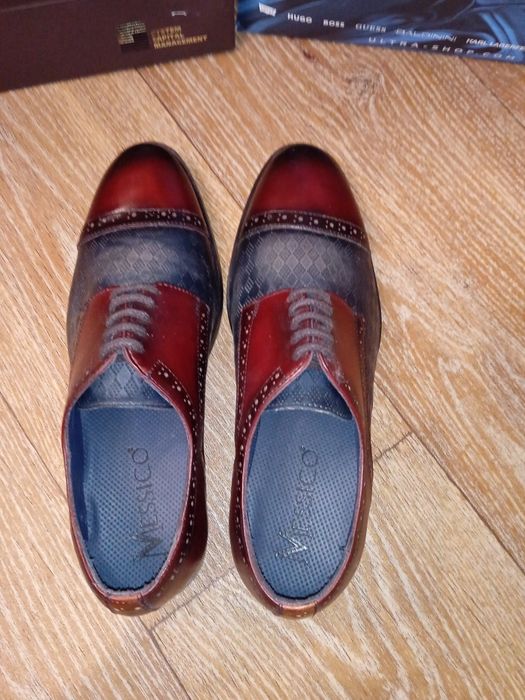 Туфлі оксфорди шкіряні