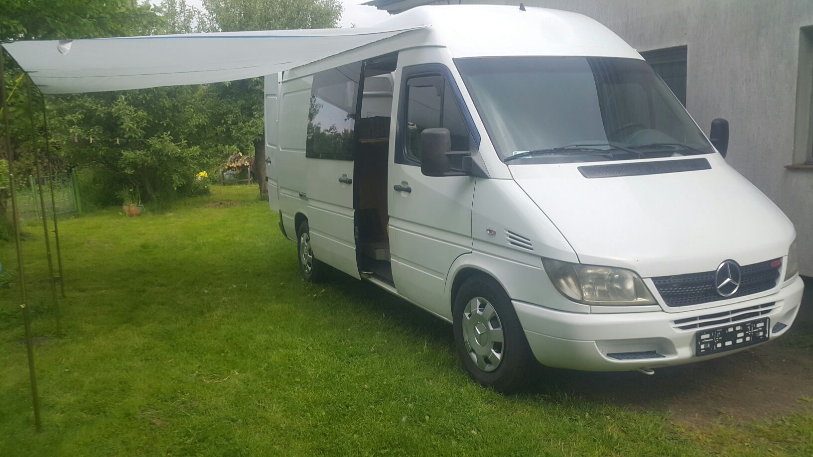 MB Sprinter Kamper klima  Beyerland 1000dmc Mover solar przyczepa