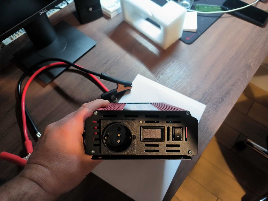 przetwornica napięcia z 12V na 220V pełny sinus moc 3500W