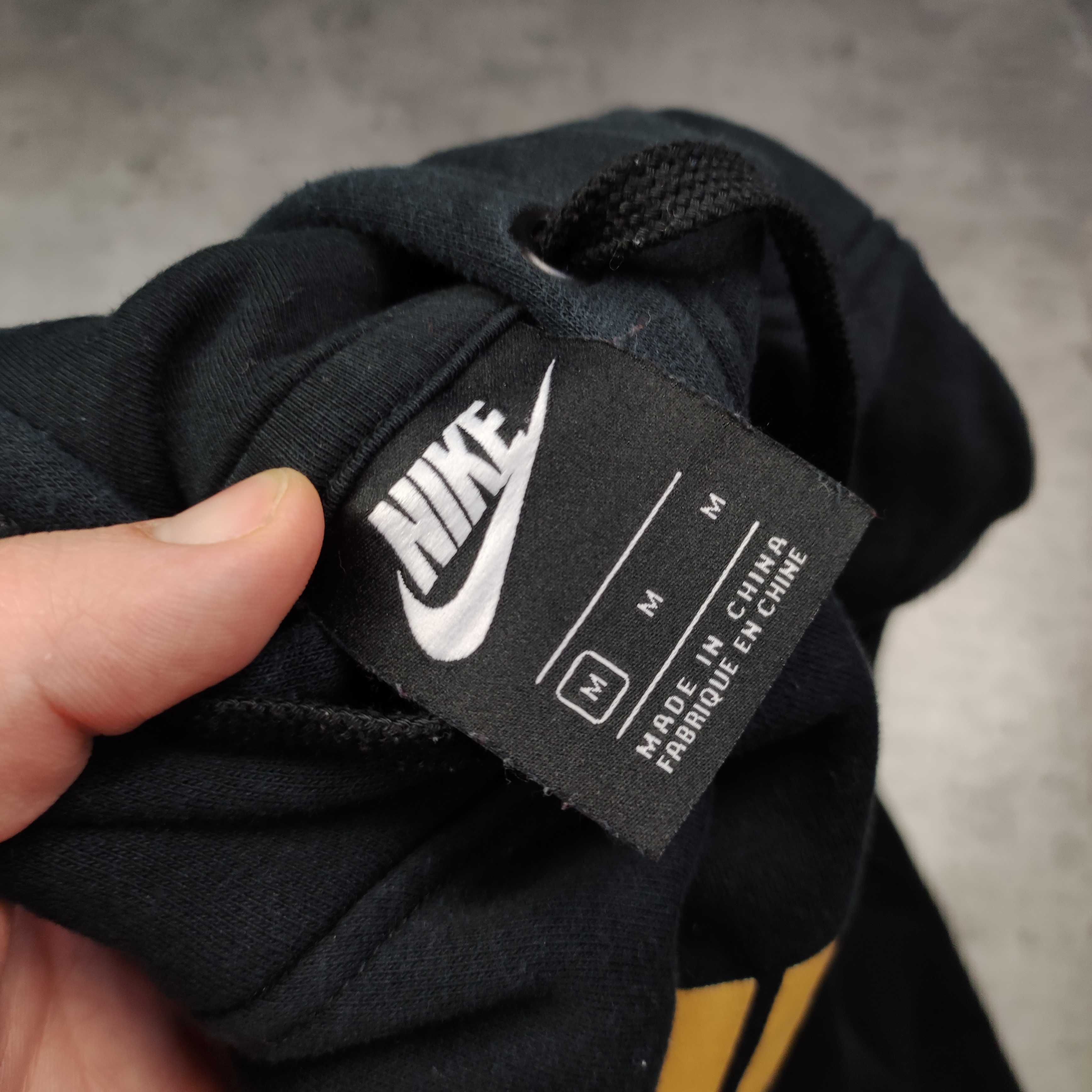 MĘSKA Bluza Klasyczna Duże Logo Bawełna hoodie New York Nike Golden
