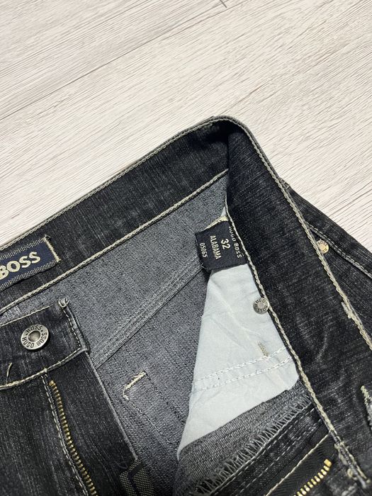 Чоловічі чорні класичні джинси Hugo Boss vintage
