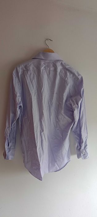 Casualowa koszula z długim rękawem 42 Slim Fit bawełna