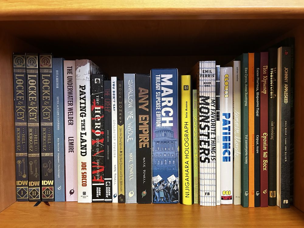 Колекція коміксів DC (+Vertigo), Marvel, Image (комікс)