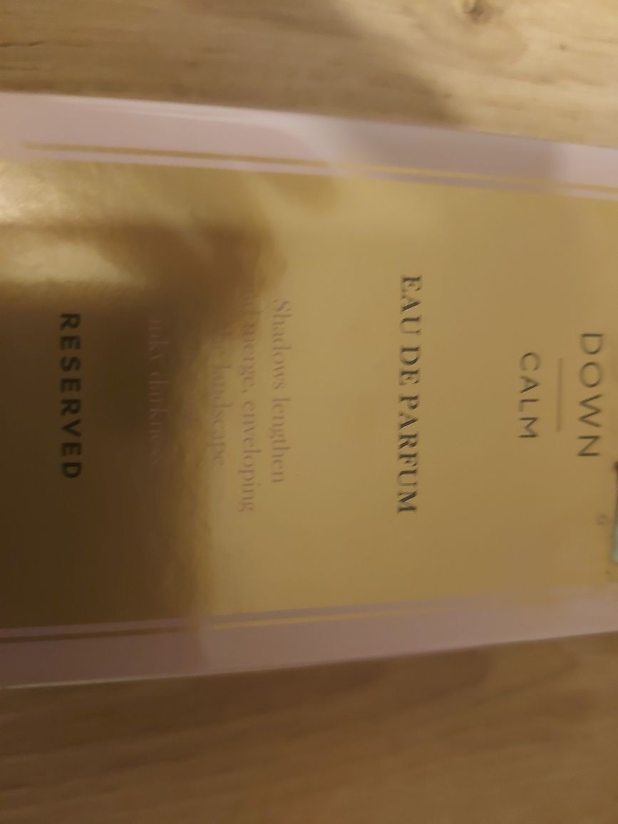 Nowe perfumy Calm Down Reserved 100 ml damskie