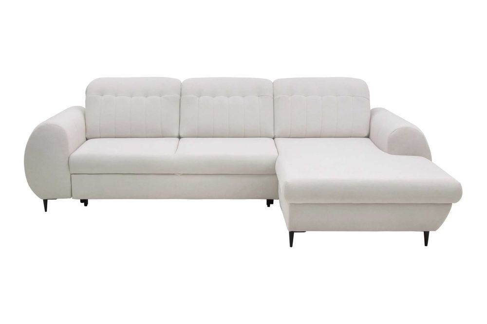 Narożnik ALVOR rozkładany reg zagłówki prawy nowy, okazja rabat 45%