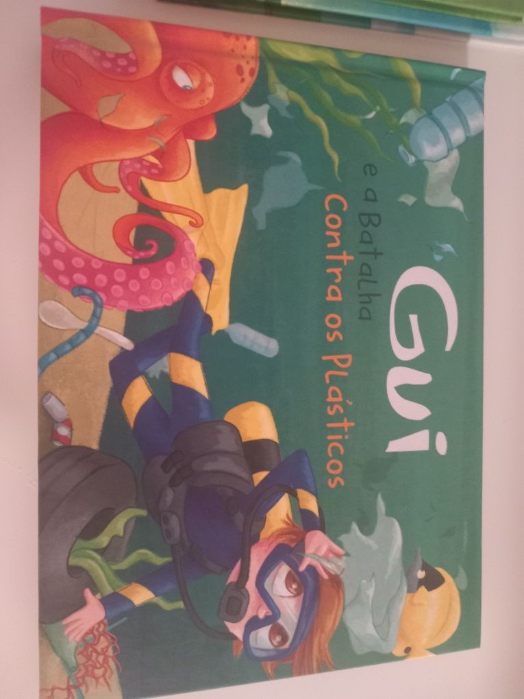 4 livros da coleção "gui"