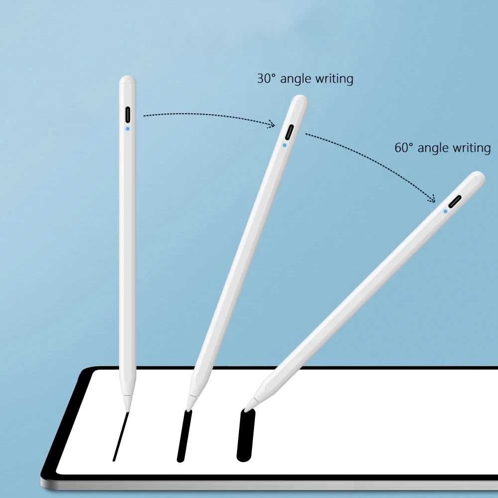 Магнитный карандаш-стилус для iPad Pro/Air функционал Apple Pencil 2