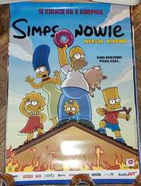 Simpsonowie plakat filmowy oryginalny