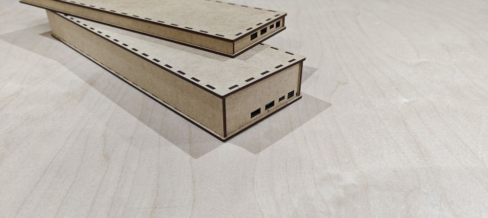 Корпус powerbank пластина 18650 аккумулятор 21700