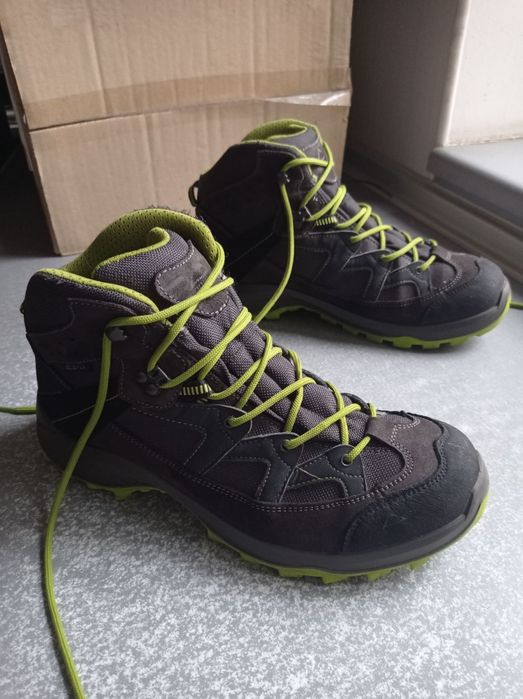 Трекінгові шкіряні кросівки черевики McKinley Discover Mid AQX -44р