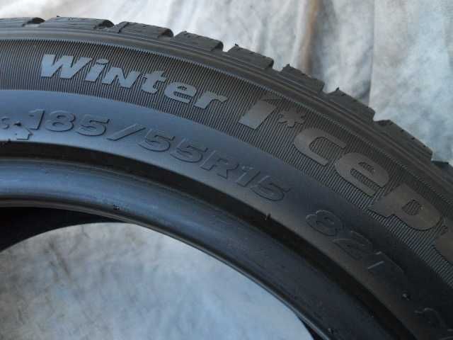Opony zimowe HANKOOK 185/55R15 82T  (4x7mm)