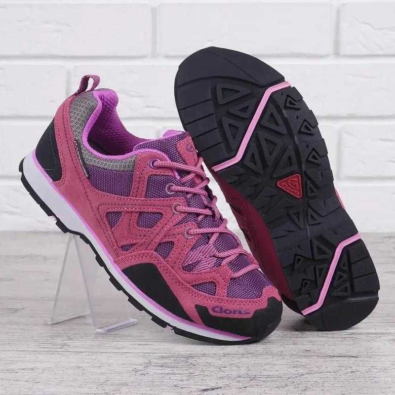 Кроссовки женские трекинговые Clorts 3e004c vibram розовые 36-39р