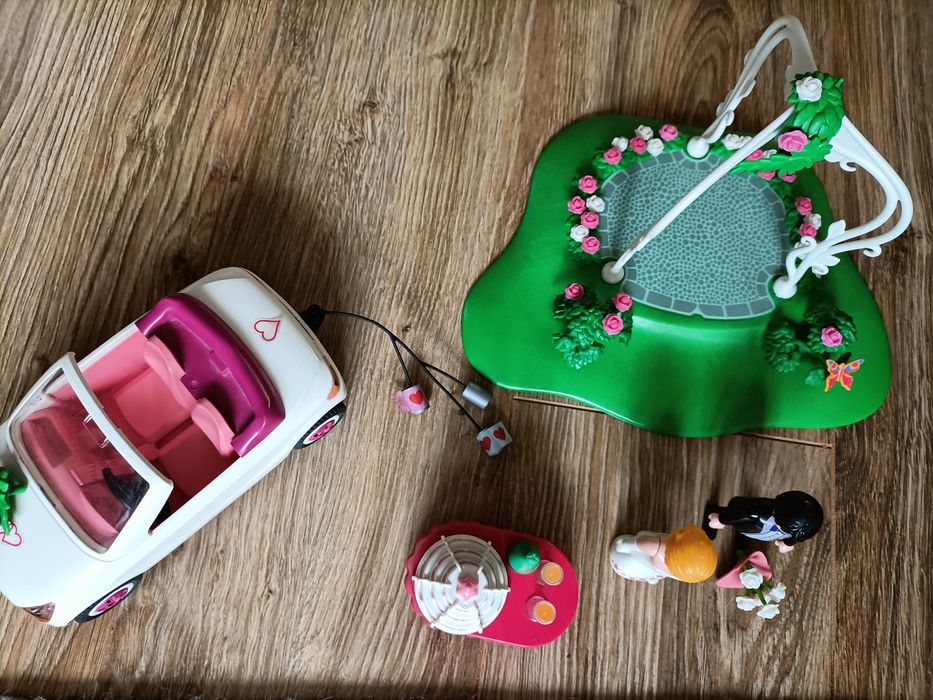 Zestaw Playmobil auto wesele para mloda