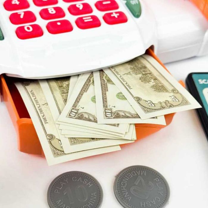 дитячий касовий апарат іграшки для продавців і покупців дитяча іграшка